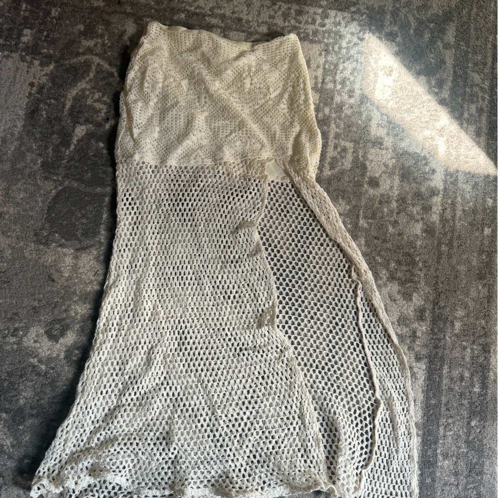 Crochet skirt